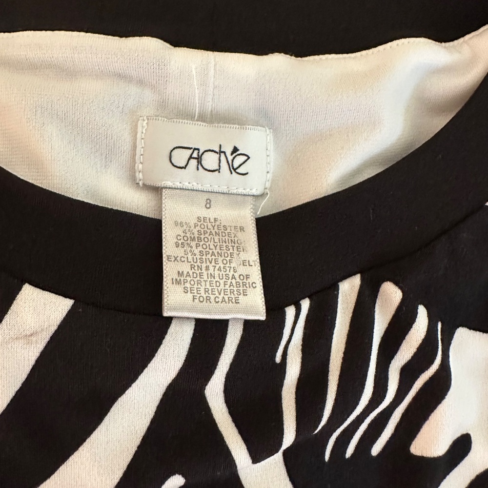 Cache Botanical Print Dress - image 7